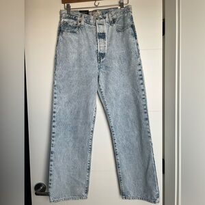 Levi’s Ribcage straight ankle